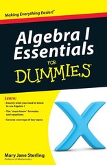Algebra I Essentials For Dummies (For Dummies Series)