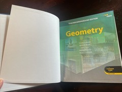 HMH Geometry, Teacher Wraparound Edition, Common Core Edition (2018) Homeschool