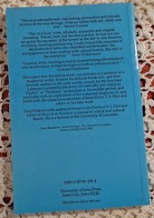 D. H. Lawrence & Modernism by Tony Pinkney, 1990 (1st Edition), PB, 180 pages