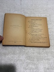 Rare & Vintage Paperback Elementary Algebra 192 Pages 1946 Cambridge Book Co.