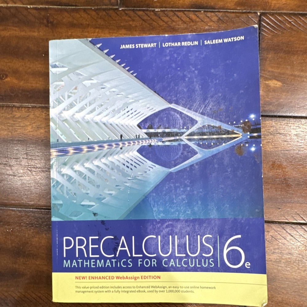 Brooks/Cole Precalculus: Mathematics for Calculus 6th Ed PB, Stewart 2011