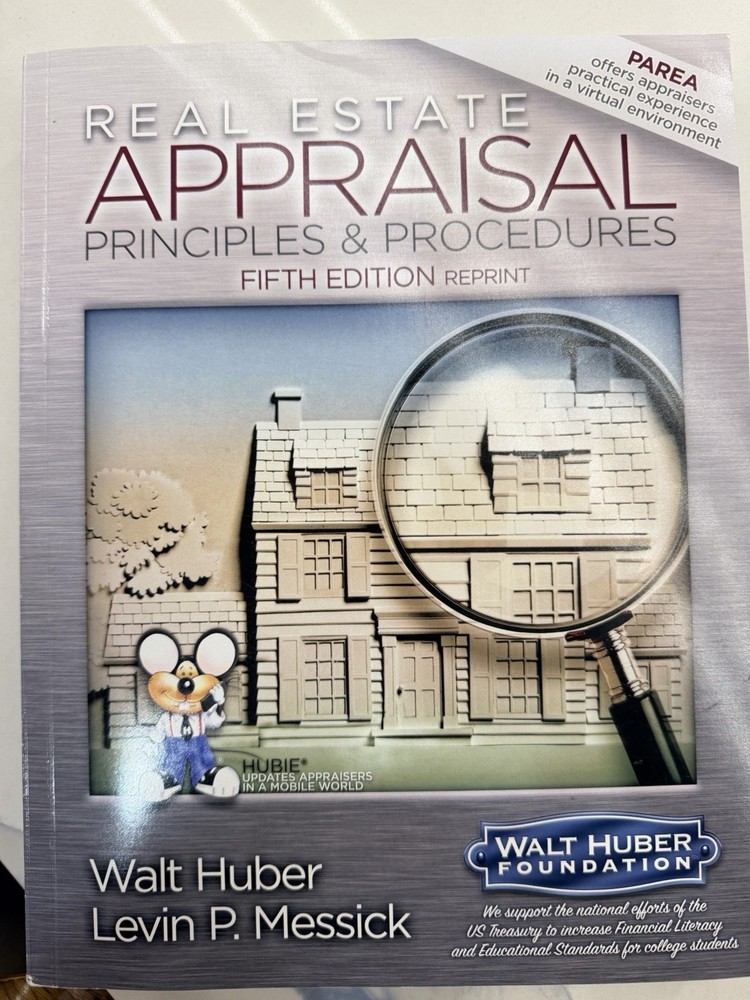 Real Estate Appraisal Principles & Procedures 5th Ed Paperback