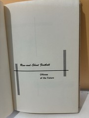 Run-and-Shoot Football: Offense of the Future – Glenn Ellison – 1965 HCDJ