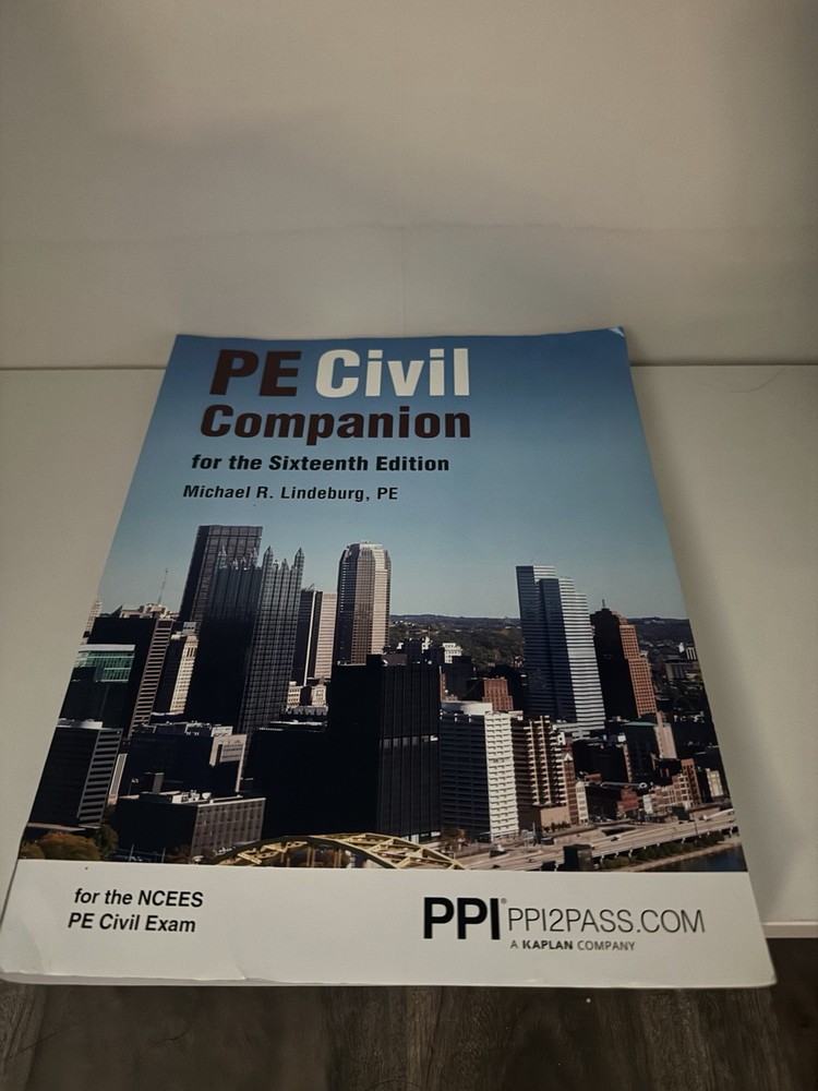 PPI PE Civil Companion for the 16th NCEES PE Civil Exam by Michael R. Lindeburg