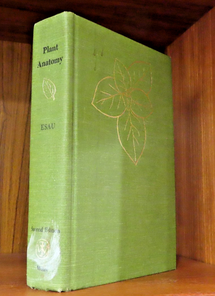 Plant Anatomy ByEsau, K atherine 2nd Ed. 1967