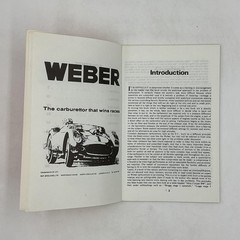 Vintage WEBER CARBURETTORS John Passini Paperback 1973 United Kingdom 2 Vols