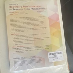 Principles of Healthcare Reimbursement 7th Ed Paperback Casto White AHIMA