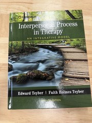 Interpersonal Process in Therapy 7th Edition: An Integrative Model by Teyber