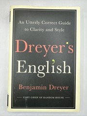 Dreyer’s English by Benjamin Dreyer 2019 Hardcover Dust Jacket