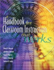 A Handbook for Classroom Instruction That Works – Paperback – VERY GOOD