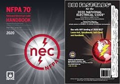 NFPA 70 National Electrical Code Handbook 2020 Edition Hardcover WITH BBI TAB