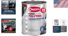 34 Oz Polytrol Deep Penetrating Plastic Restorer – Protect & Restore Surfaces