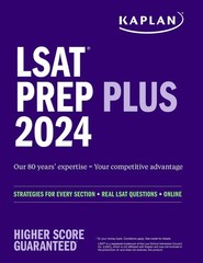 LSAT Prep Plus 2024: Strategies for Every Section + Real LSAT Questions + On…