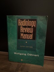RADIOLOGY REVIEW MANUAL By Wolfgang Dahnert *Excellent Condition