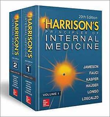 Harrison’s Principles of Internal – Hardcover, by Larry Jameson J.; – Good