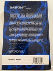 Low Density Cellular Plastics – Physical Basis Of Behaviour- Hardcover-Brand New