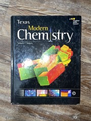 Holt Mcdougal Modern Chemistry Texas : Student Edition 2015 by Holt McDougal…