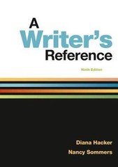 A Writer’s Reference – Spiral-bound By Hacker, Diana – GOOD