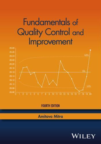 Fundamentals of Quality Control and Improvement – Hardcover – GOOD