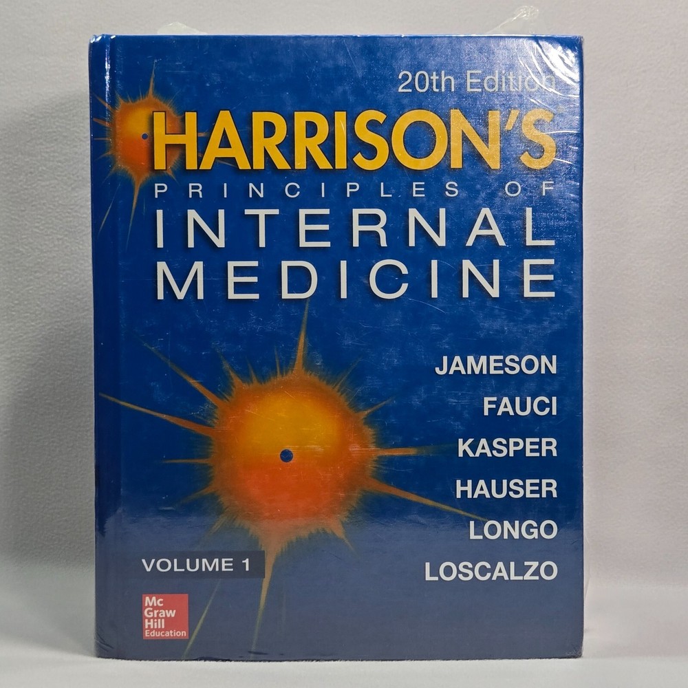 Harrisons Principles Of Internal Medicine 20th Edition (Volume 1 & 2)