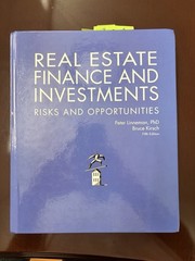 Real Estate Finance and Investments Fifth Edition Peter Linneman