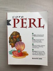 Prentice Hall Ptr Core Ser.: Core Perl by Reuven M. Lerner (2001, Trade…