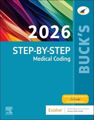 Buck’s Step-by-Step Medical Coding 2026, Paperback by Elsevier (COR), Brand N…