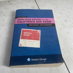 Essay Exam Writing for the California Bar Exam by Mary Basick