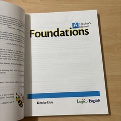 Foundations Level A Teacher’s Manual Logic of English Denise Eide 2nd Edition