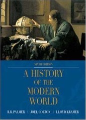 A History of the Modern World – Hardcover, by Palmer R. R.; – Acceptable n