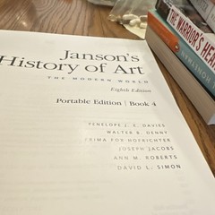 Janson’s History of Art Modern World Davies Denny Pearson Eighth Portable Paper…
