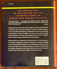 Building Type Basics for Performing Arts Facilities, from library of Tony Walton