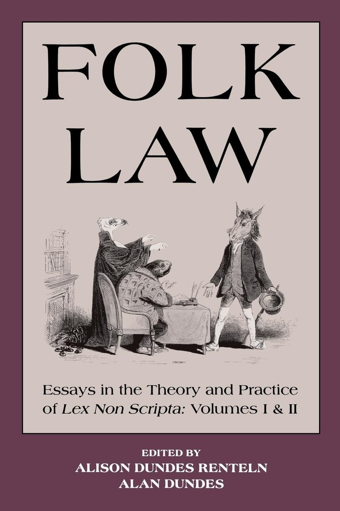 Folk Law: Essays in the Theory and Practice of Lex Non Scripta (2 Volumes)