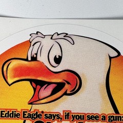 NRA Eddie Eagle Gun Safety Stickers Lot Of 25 2006 3″ Round Instructor Teacher