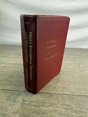 Vintage Flint’s Emergency Treatment Management Book 1980 Cain Medical Hardcover