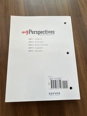 my Perspectives English Language Arts Student Edition ELA 6th Grade 6 – New