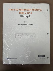 HISTORY E INSTRUCTOR’S GUIDE | Ages 9-12