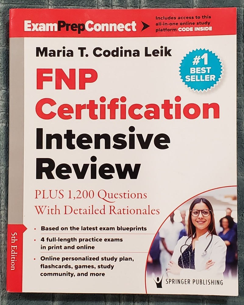 FNP Certification Intensive Review by Codina Leik MSN – Brand New With Access