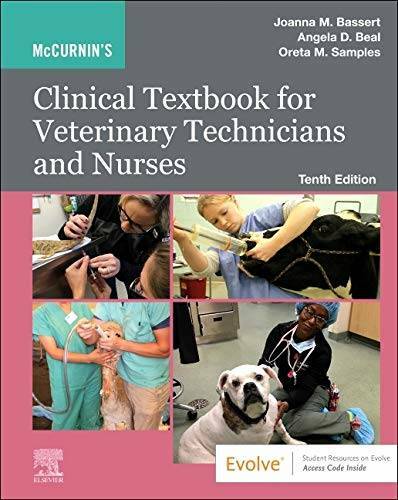 McCurnin’s Clinical Textbook for Veterinary Technicians and Nurses – GOOD