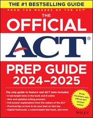 The Official ACT Prep Guide 2024-2025: Book + 9 Practice Tests + 400 Digital…