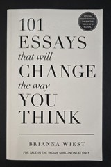 101 Essays That Will Change The Way You Think – ISBN 978-1-945796-06-7