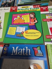Assorted Math Activity Books, Set Of 6 (Plus A Language Arts Bonus!)
