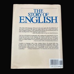 The Story of English by McCrum Cran & MacNeil 1986 HC 1st Edition PBS TV Series