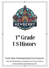 1st Grade Homeschool Bundle Math Language Science History Full Year Curriculum