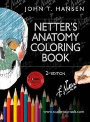 Netter’s Anatomy Coloring Book: with Student Consult Access, 2e (Netter B – GOOD