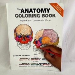 The Anatomy Coloring Book Kapit Elson Textbook Anatomy Physiology 4th Ed 2013
