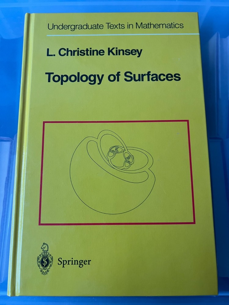 TOPOLOGY OF SURFACES – KINSEY – NEW HARDBACK – SPRINGER UTM