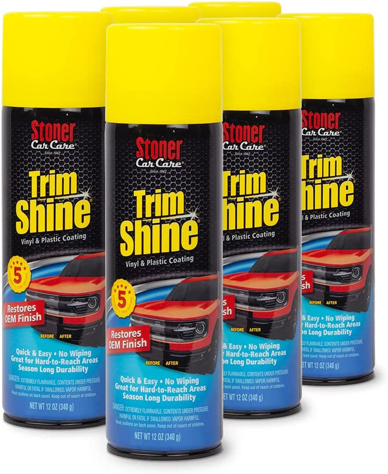 91034-6PK Trim Shine Protectant, 12 Fl. Oz., Pack of 6