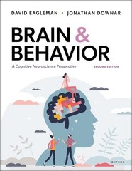 Brain and Behavior by Eagleman, Downar New 9780190861650 Fast Free Shipping..