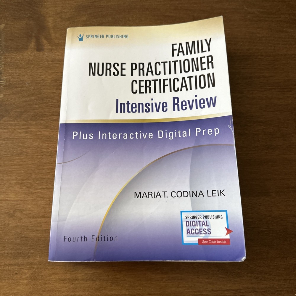 Family Nurse Practitioner – Paperback, by Codina Leik MSN – PROMPT SHIPPING